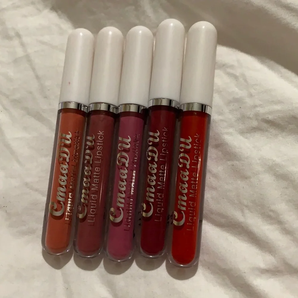 Matte Liquid Lipstick Set in 5 Colors